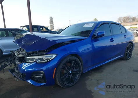 2021 BMW 330I z USA, uszkodzony, nr VIN 3MW5R1J07M8B47313